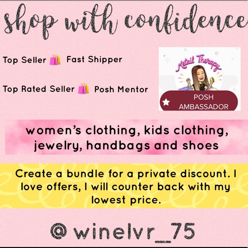 I love reasonable offers! 🌼